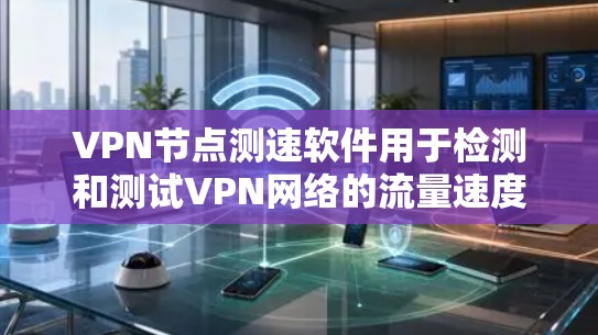 <strong>VPN节点</strong>测速软件用于检测和测试VPN网络的流量速度，以确保其安全性和稳定性。以下是其关键点