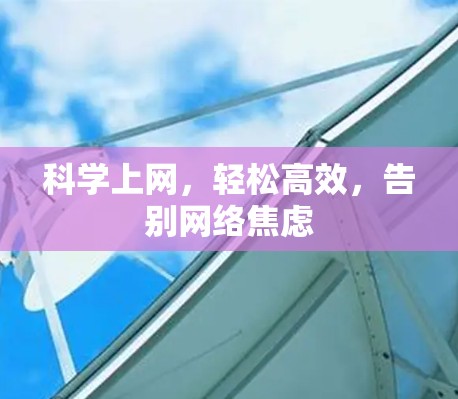 科学上网，轻松高效，告别网络焦虑