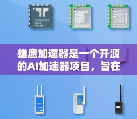 雄鹰加速器是一个开源的AI加速器项目，旨在提供一个方便、快速的开发环境，帮助开发者快速部署和训练AI模型。以下是对雄鹰加速器的详细总结