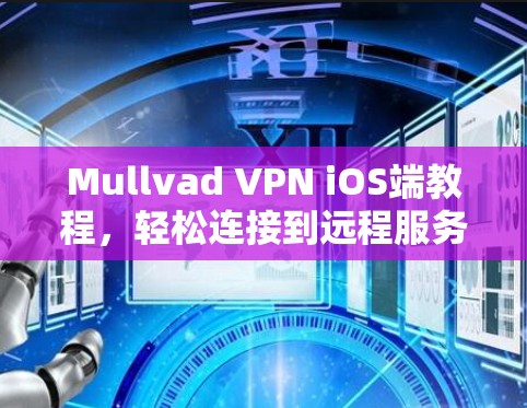 Mullvad VPN iOS端教程，轻松连接到远程服务器