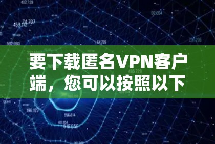 要下载匿名VPN客户端，您可以按照以下步骤操作