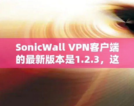 SonicWall VPN客户端的最新版本是1.2.3，这是一个全面的升级版本，旨在提供更强大的功能、更快的性能和更安全的体验。以下是该版本的主要更新点