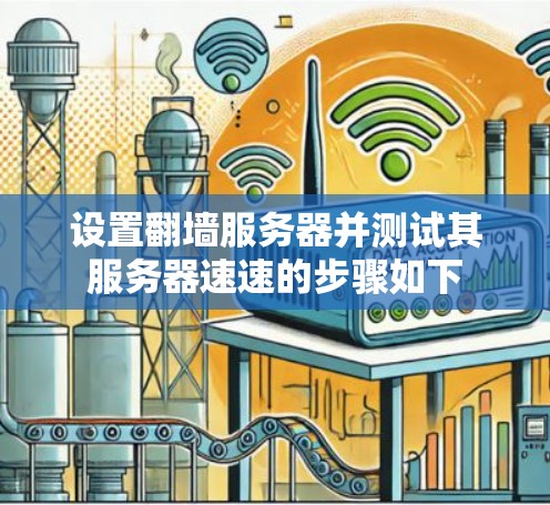 设置翻墙服务器并测试其服务器速速的步骤如下