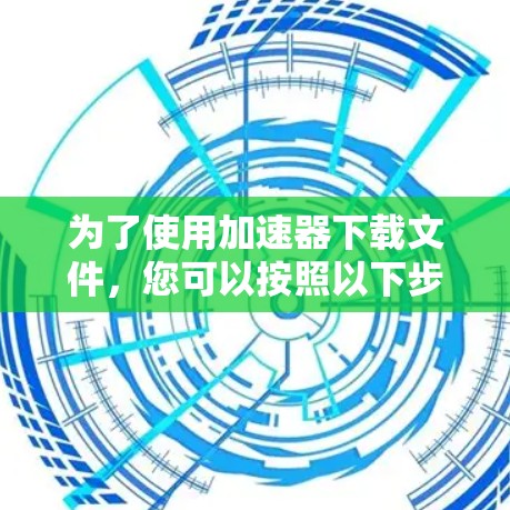 为了使用加速器下载文件，您可以按照以下步骤进行