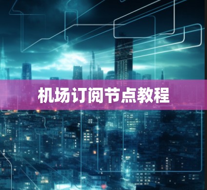 机场订阅节点教程