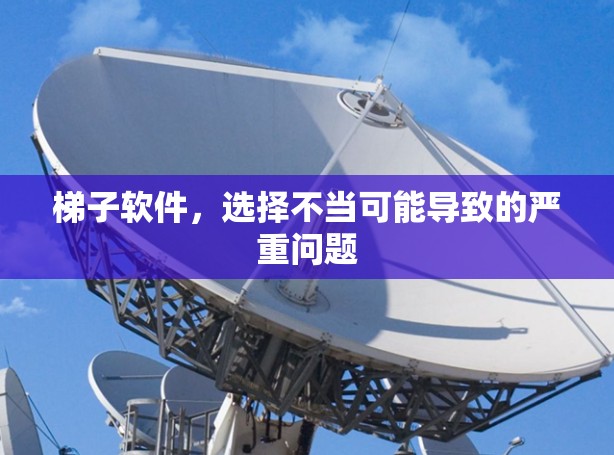 梯子软件,选择不当可能导致的严重问题 梯子软件,选择不当可能导致的严重问题