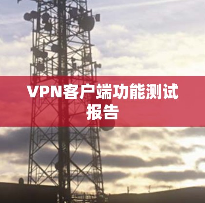 VPN客户端功能测试报告 VPN客户端功能测试报告