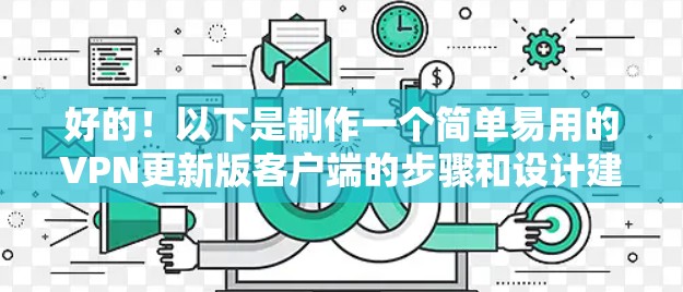 好的！以下是制作一个简单易用的VPN更新版客户端的步骤和设计建议