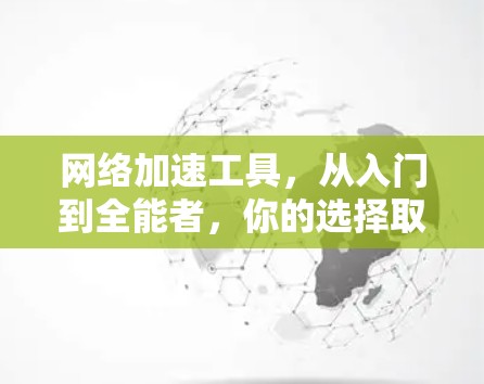 网络加速工具，从入门到全能者，你的选择取决于你的需求
