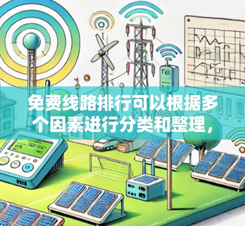 免费线路排行可以根据多个因素进行分类和整理，以下是按照不同标准整理的免费线路列表