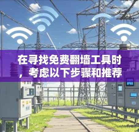 在寻找免费翻墙工具时，考虑以下步骤和推荐